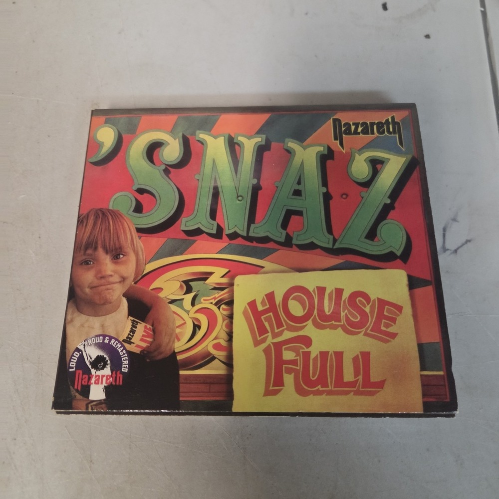 Nazareth Snaz 2CD Set Import 9 Bonus Tracks Live 1981 Heavy Metal 0698458991829
